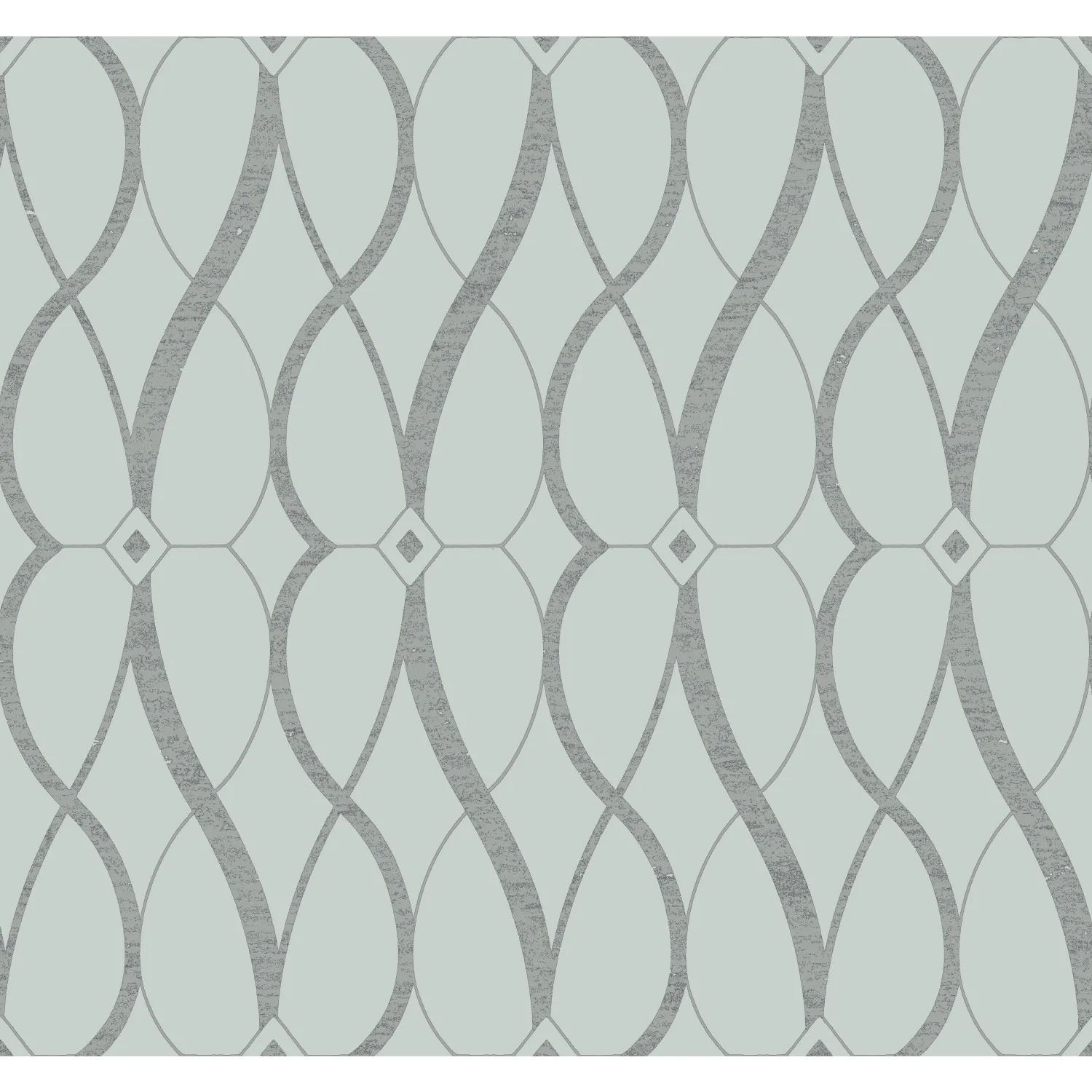Kravet Design Antonina Vella Modern Metals Second Edition W4111 in Blue & Silver (W4111.1511.0)