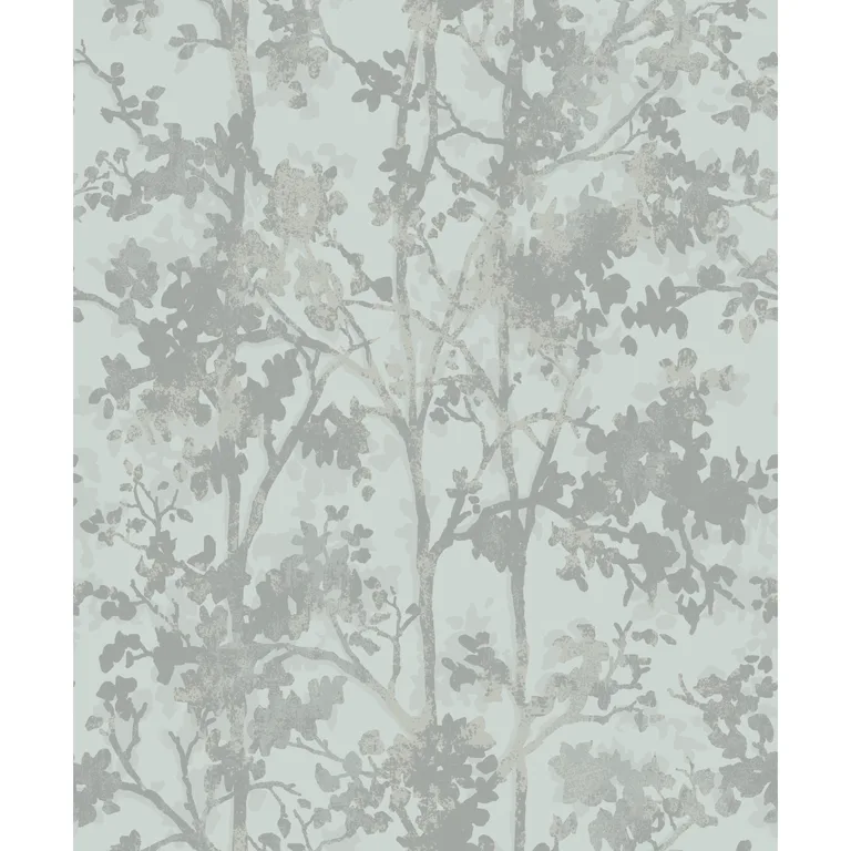 Kravet Design Antonina Vella Modern Metals Second Edition W4113 in Blue & Silver (W4113.1511.0)