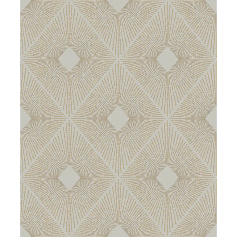Kravet Design Antonina Vella Modern Metals Second Edition W4117 in Grey & Gold (W4117.416.0)