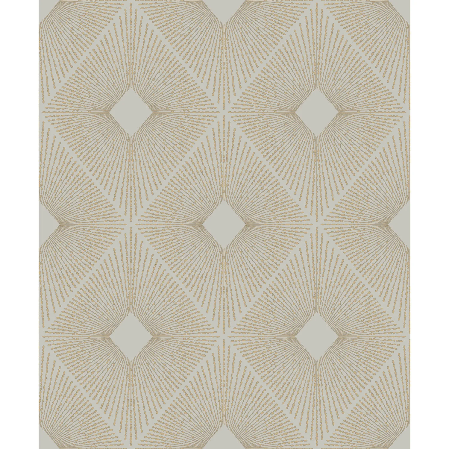 Kravet Design Antonina Vella Modern Metals Second Edition W4117 in Grey & Gold (W4117.416.0)