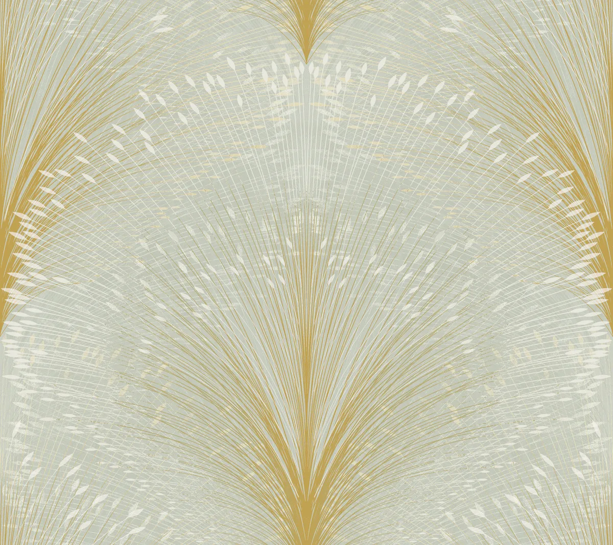 Kravet Design New Origins W4118 in Light Blue & Gold (W4118.54.0)