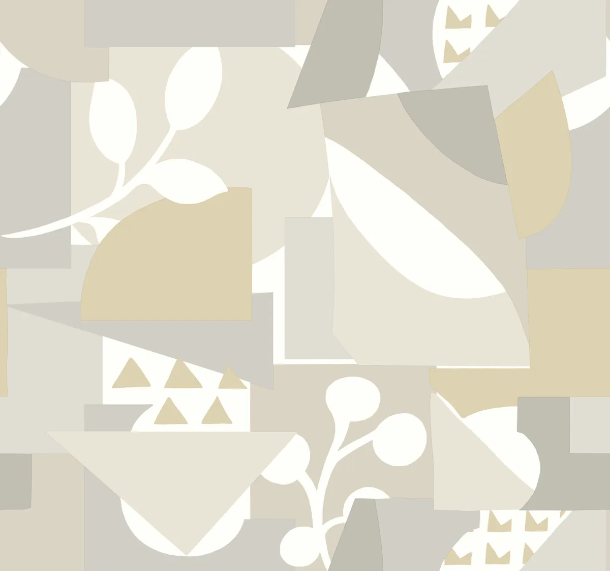 Kravet Design New Origins W4127 in Beige & Grey (W4127.1611.0)