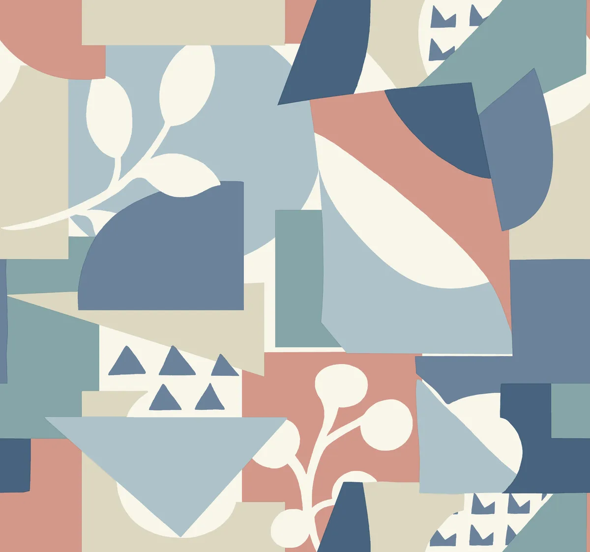 Kravet Design New Origins W4127 in Light Blue & Pink (W4127.517.0)