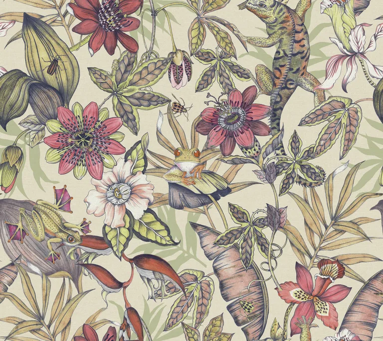 Kravet Design Blooms Second Edition Resource Library W4131 in Pink & Purple (W4131.710.0)