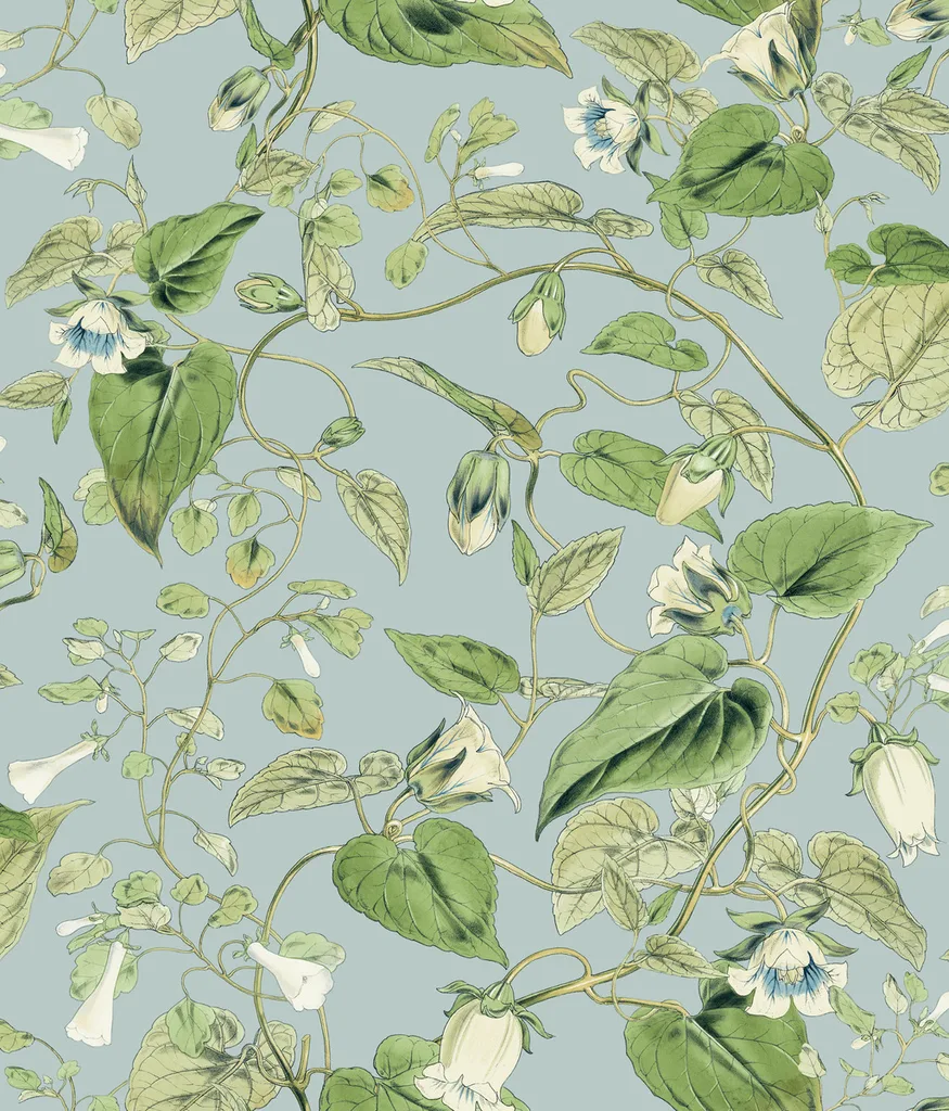 Kravet Design Blooms Second Edition Resource Library W4132 in Light Blue & Green (W4132.153.0)