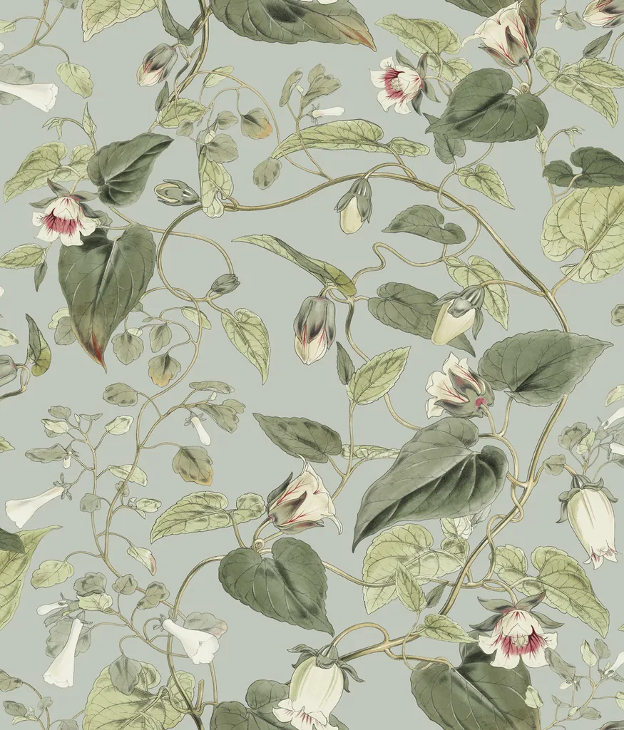 Kravet Design Blooms Second Edition Resource Library W4132 in Grey & Green (W4132.311.0)