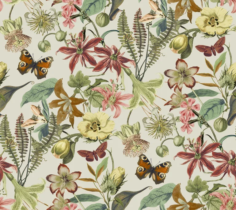 Kravet Design Blooms Second Edition Resource Library W4133 in Pink & Orange (W4133.712.0)