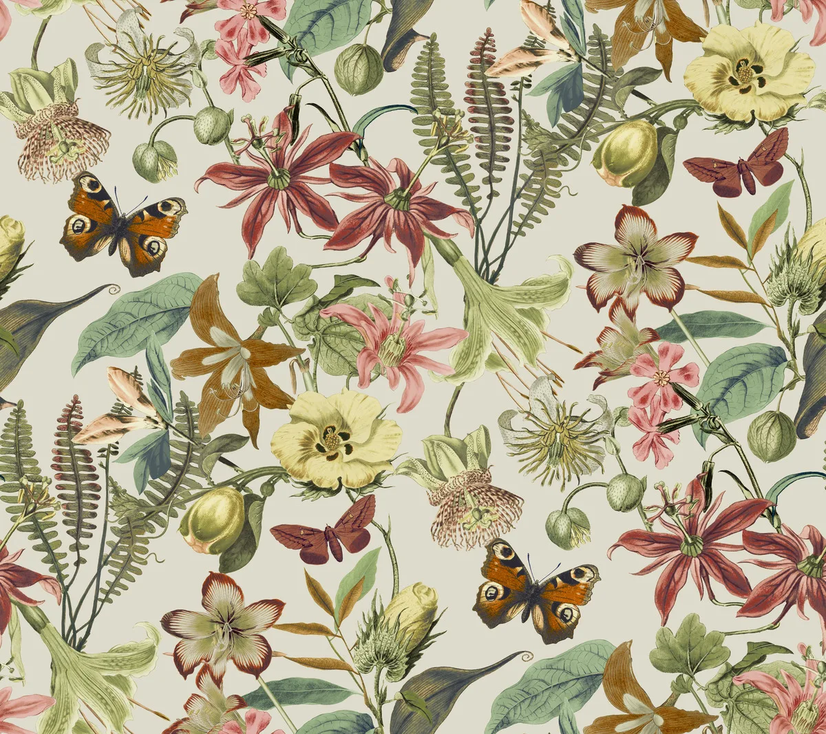 Kravet Design Blooms Second Edition Resource Library W4133 in Pink & Orange (W4133.712.0)