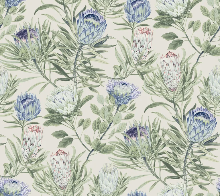Kravet Design Blooms Second Edition Resource Library W4136 in Blue & Purple (W4136.510.0)