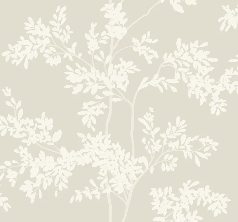 Kravet Design Blooms Second Edition Resource Library W4141 in Taupe & White (W4141.106.0)