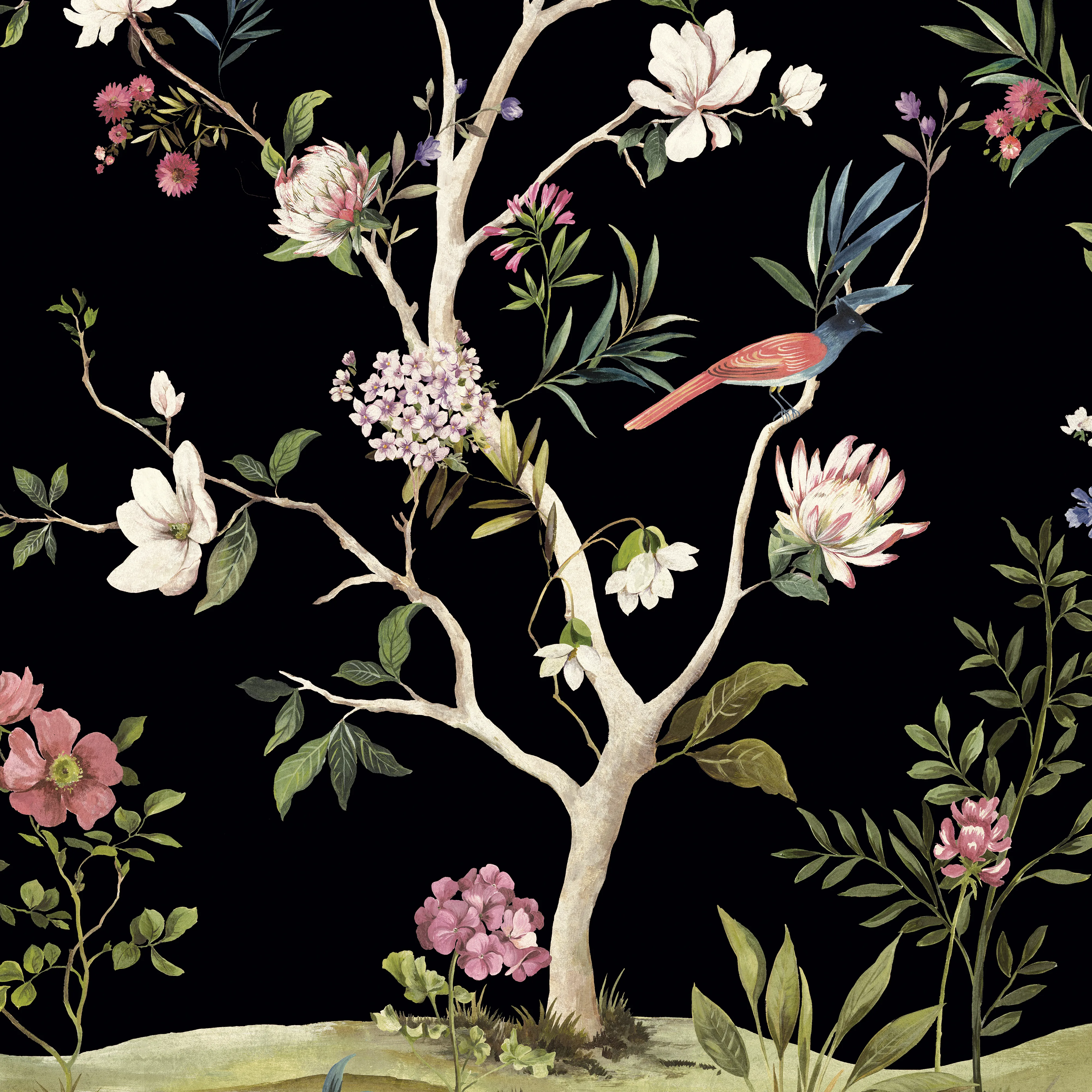Kravet Design Panel Designs W4172 in Black & Beige (W4172.816.0)