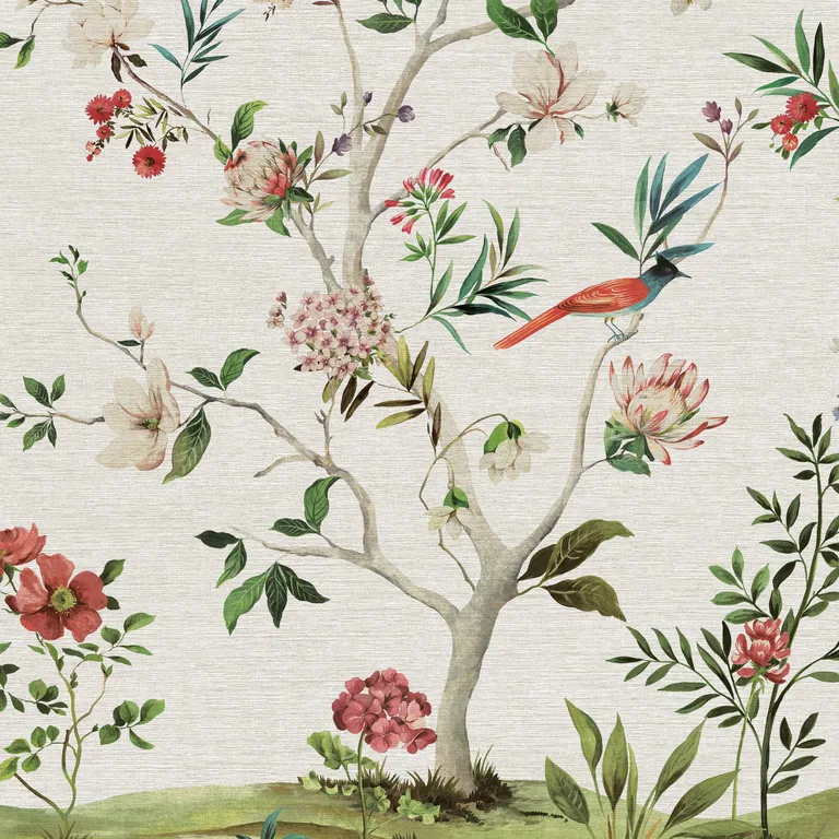 Kravet Design Panel Designs W4174 in Red & Green (W4174.319.0)