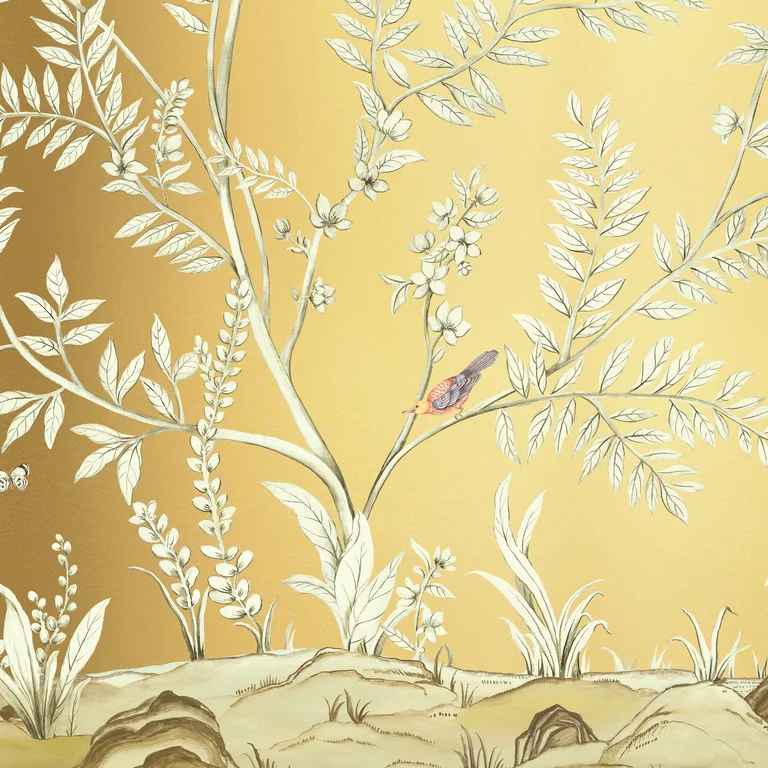 Kravet Design Panel Designs W4185 in Gold (W4185.4.0)
