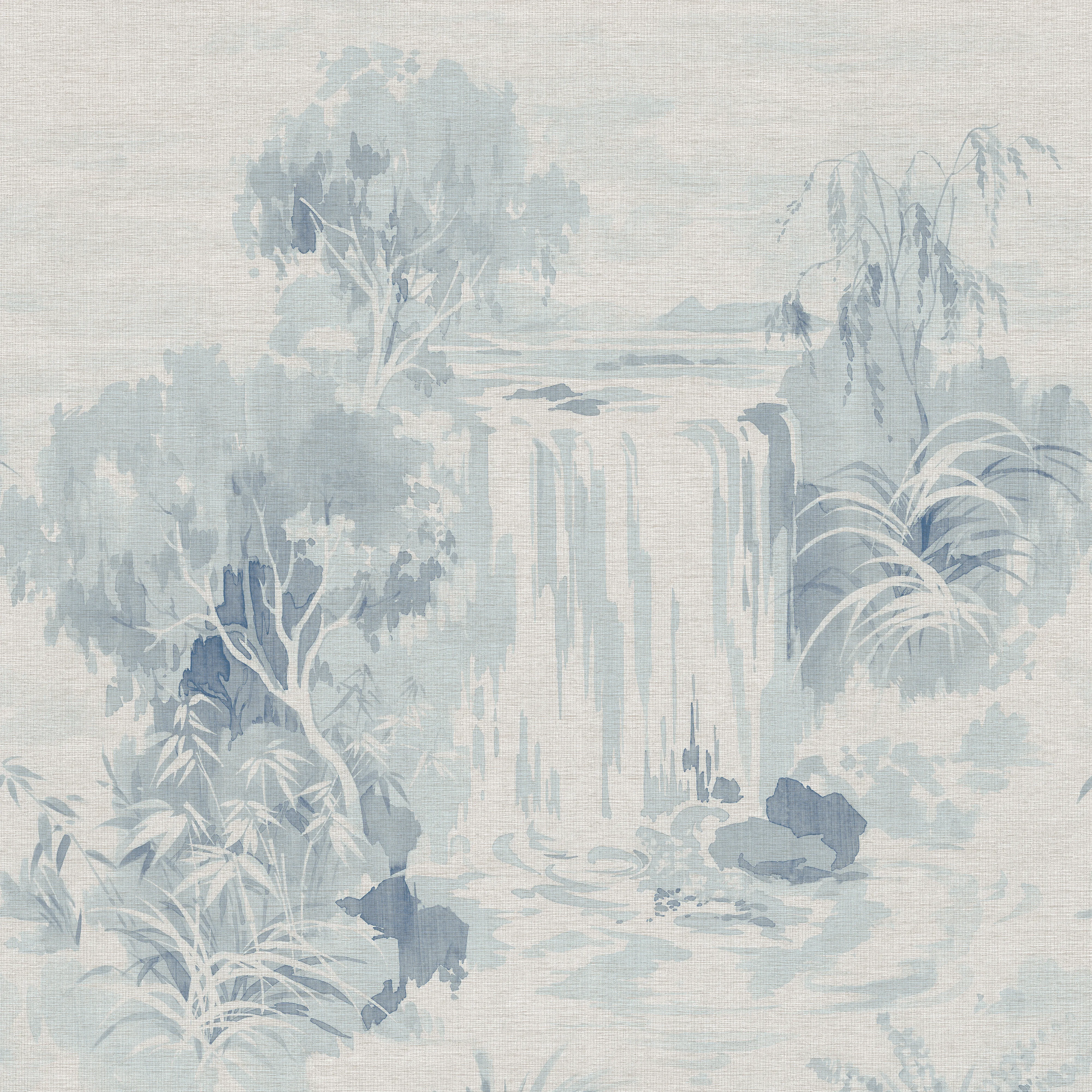 Kravet Design Panel Designs W4197 in Blue & Light Blue (W4197.15.0)
