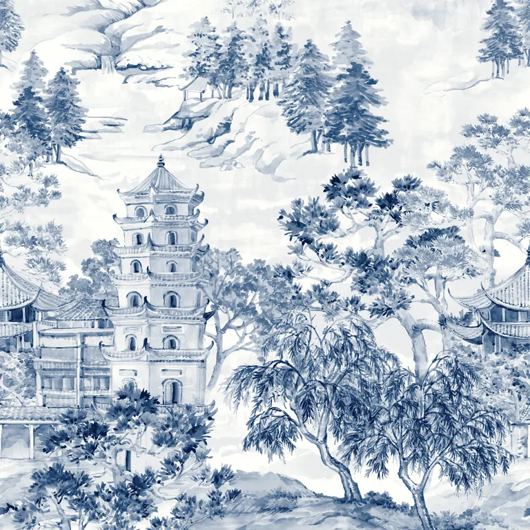 Kravet Design Panel Designs W4199 in Grey & Blue (W4199.155.0)
