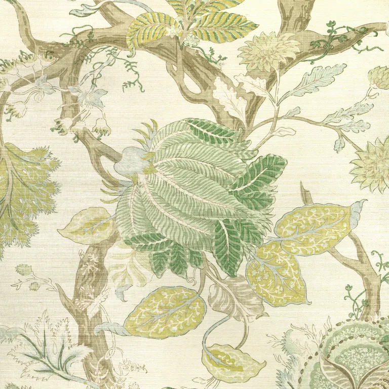 Kravet Design Studio Collection W4201 in Green & Light Blue (W4201.23.0)