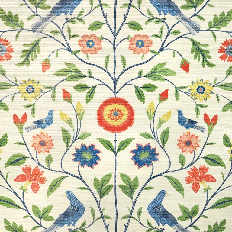 Kravet Design Studio Collection W4202 in Blue & Red (W4202.195.0)