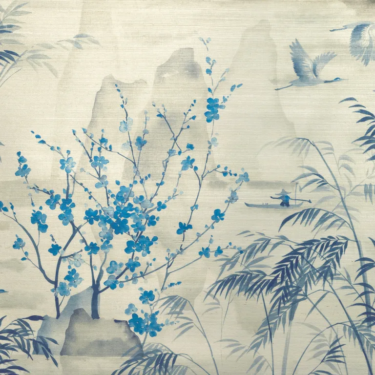 Kravet Design Studio Collection W4205 in Blue & Dark Blue (W4205.511.0)
