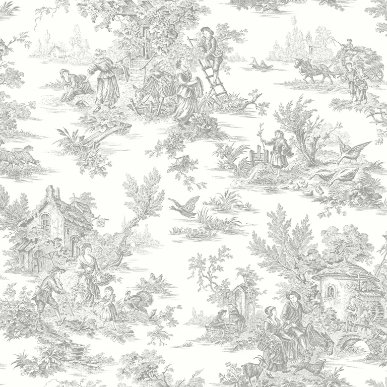 Kravet Design Toiles Resource Library W4235 in Blue & White (W4235.1101.0)