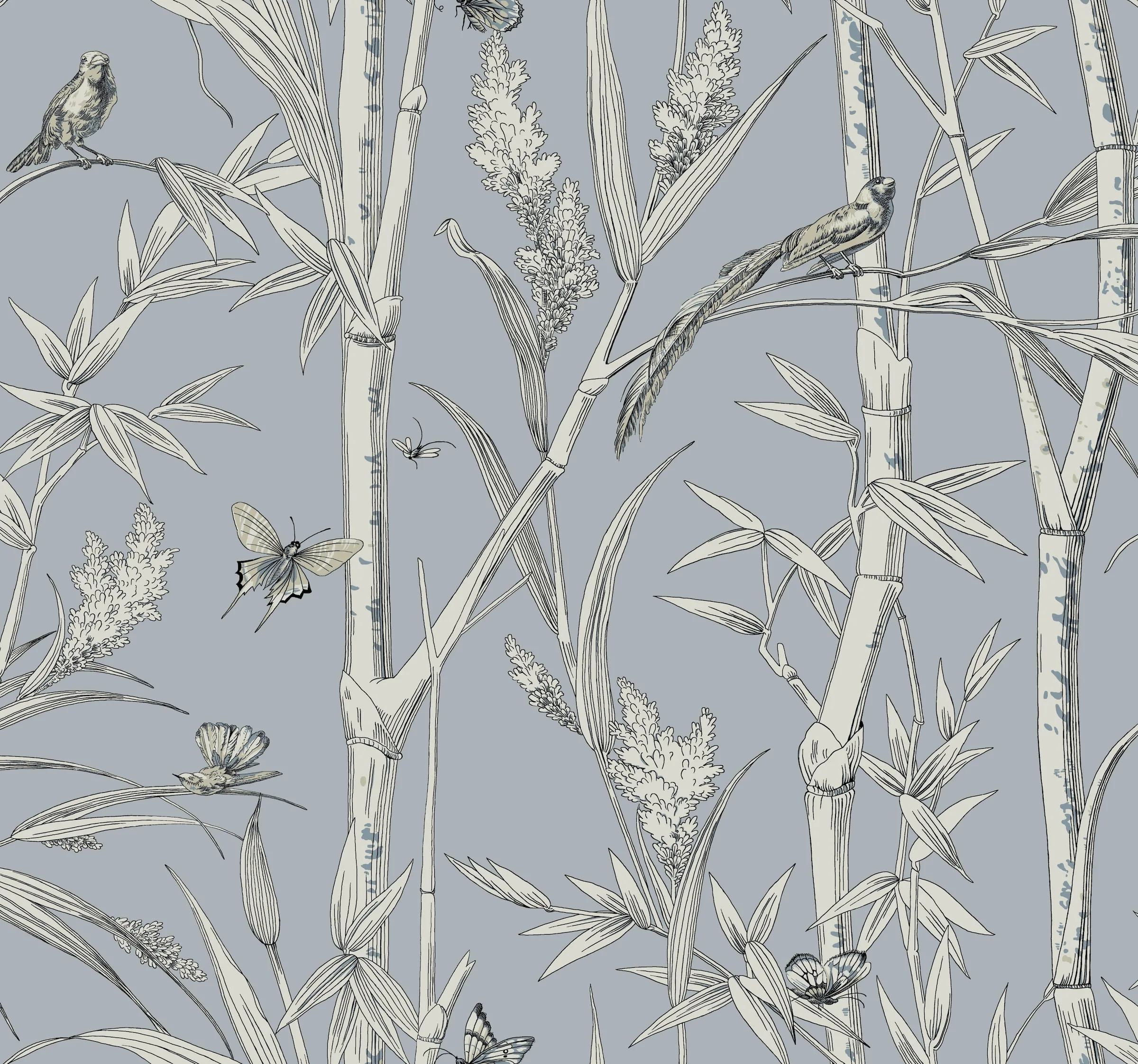 Kravet Design Toiles Resource Library W4238 in Light Blue & White (W4238.5.0)