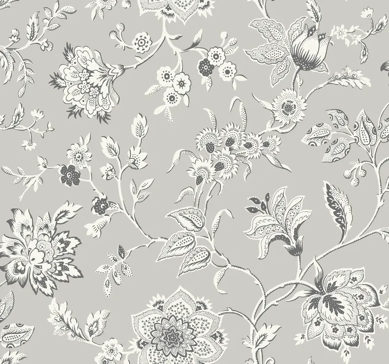 Kravet Design Toiles Resource Library W4242 in Grey & White (W4242.11.0)