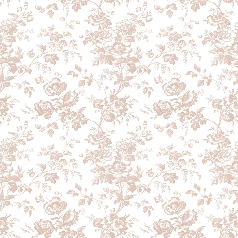 Kravet Design Toiles Resource Library W4243 in Pink & White (W4243.77.0)