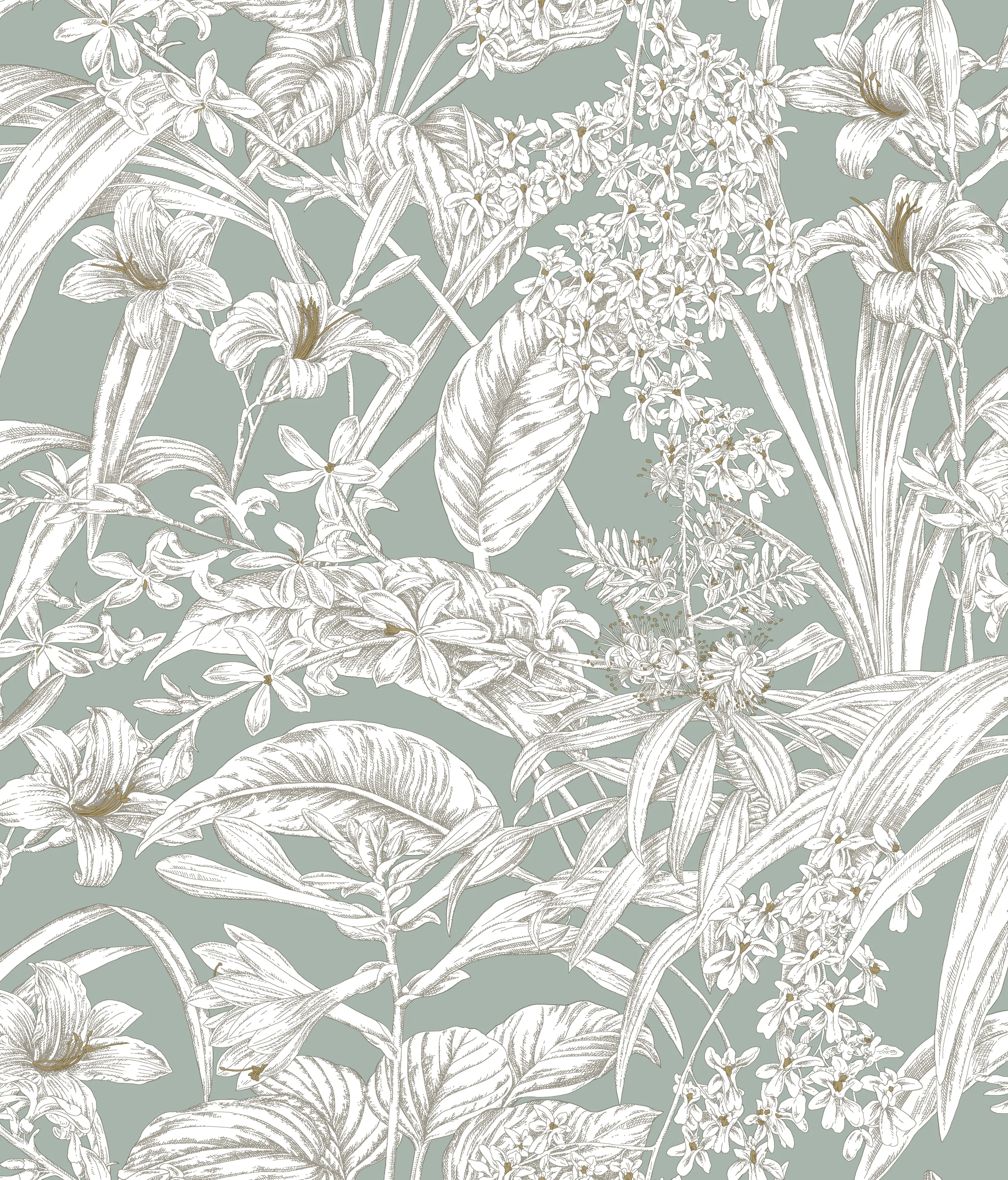 Kravet Design Toiles Resource Library W4248 in Turquoise & White (W4248.13.0)