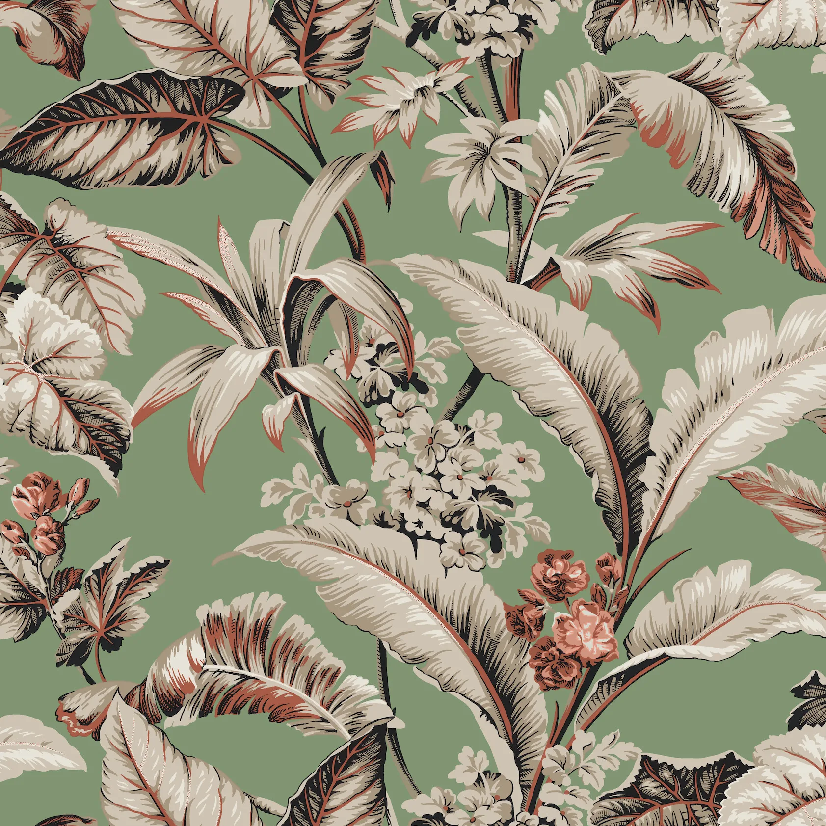 Kravet Design Ronald Redding Classics W4272 in Green (W4272.312.0)
