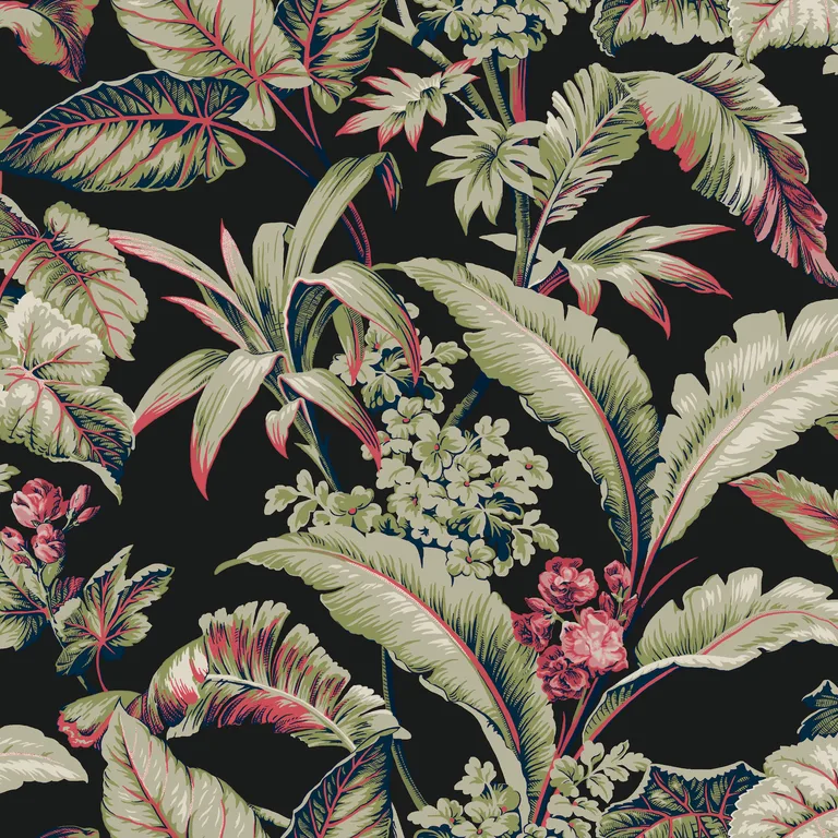 Kravet Design Ronald Redding Classics W4272 in Black (W4272.819.0)