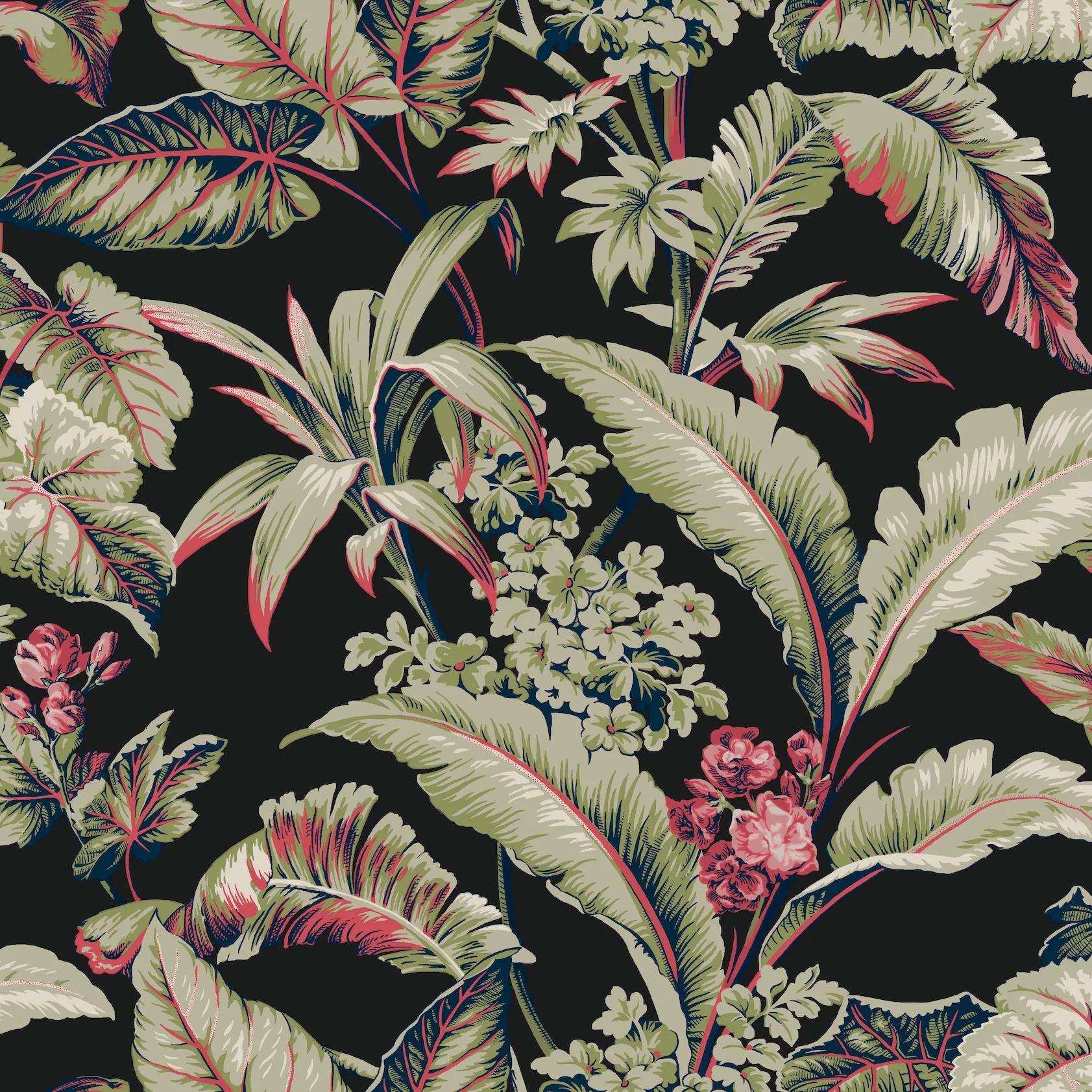 Kravet Design Ronald Redding Classics W4272 in Black (W4272.819.0)