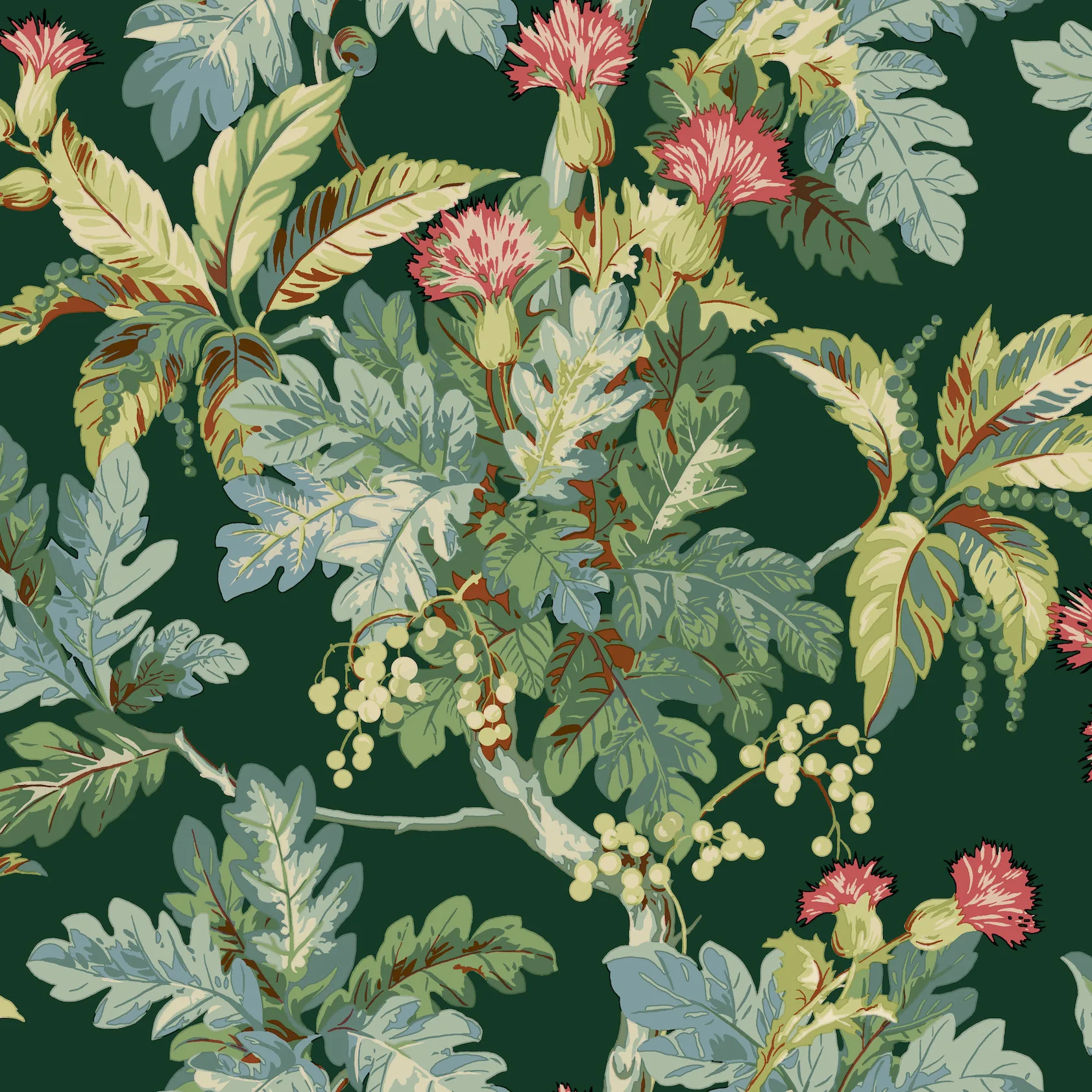 Kravet Design Ronald Redding Classics W4275 in Green (W4275.3.0)