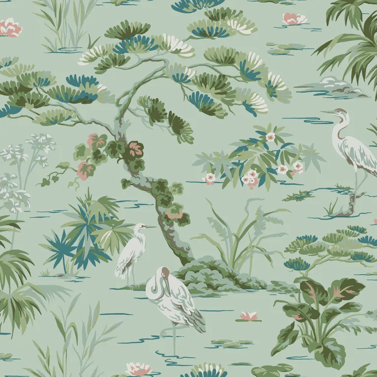Kravet Design Ronald Redding Classics W4277 in Green (W4277.13.0)