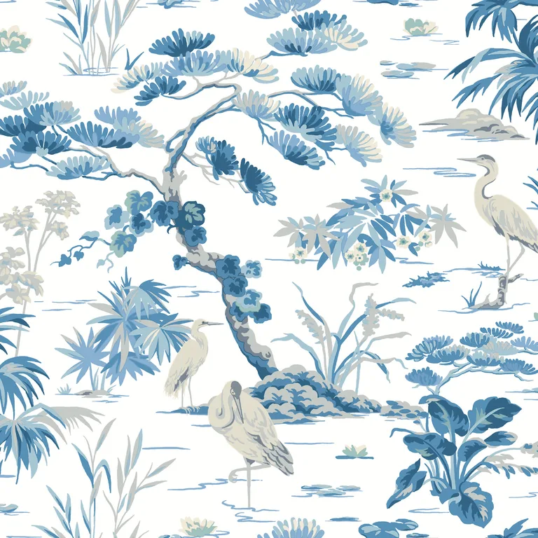 Kravet Design Ronald Redding Classics W4277 in Blue (W4277.515.0)