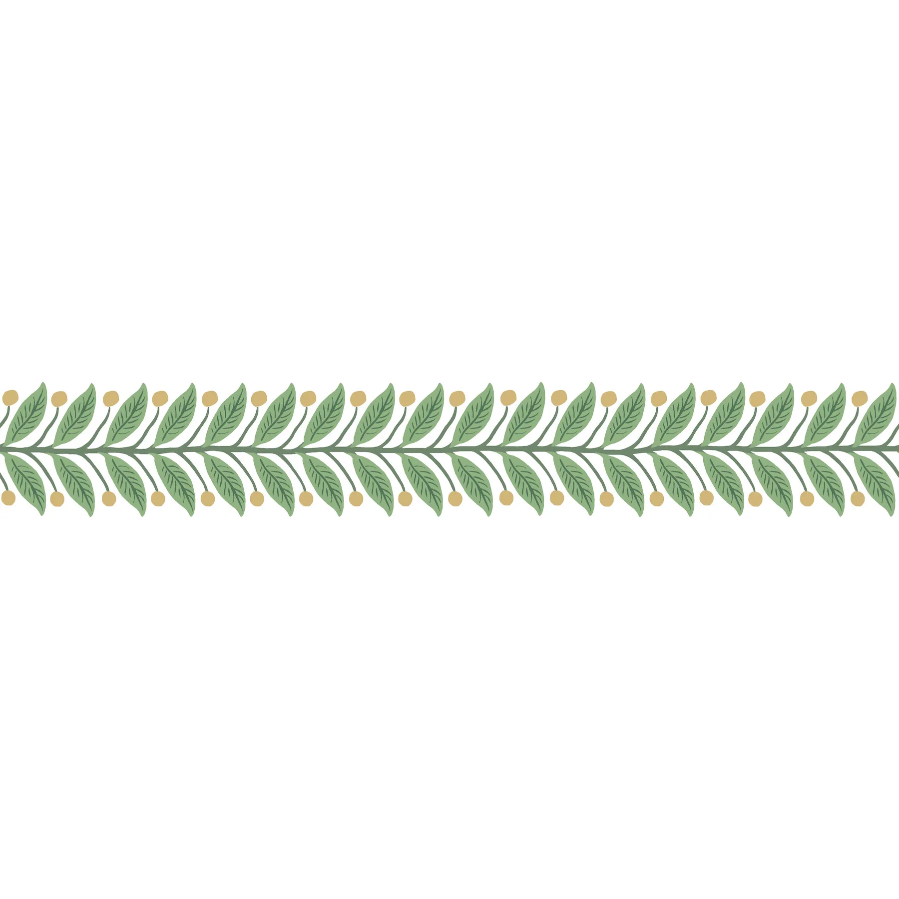 W4286.340.0 | Rifle Paper Co Third Edition W4286 – White & Green