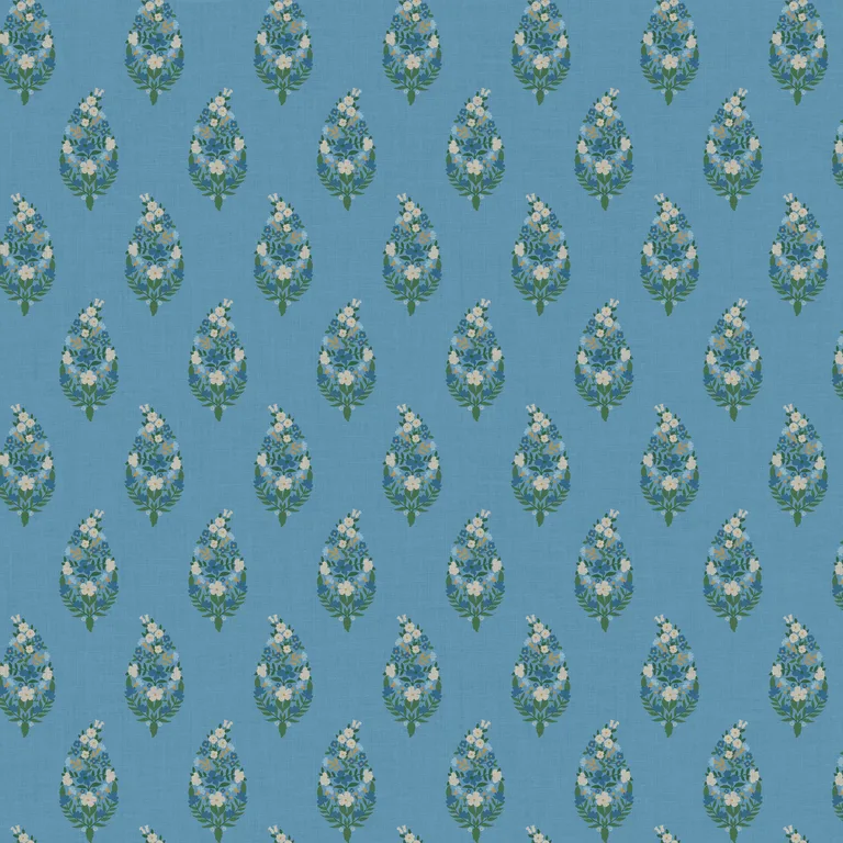Kravet Design Rifle Paper Co Third Edition W4294 in Blue & Green (W4294.53.0)