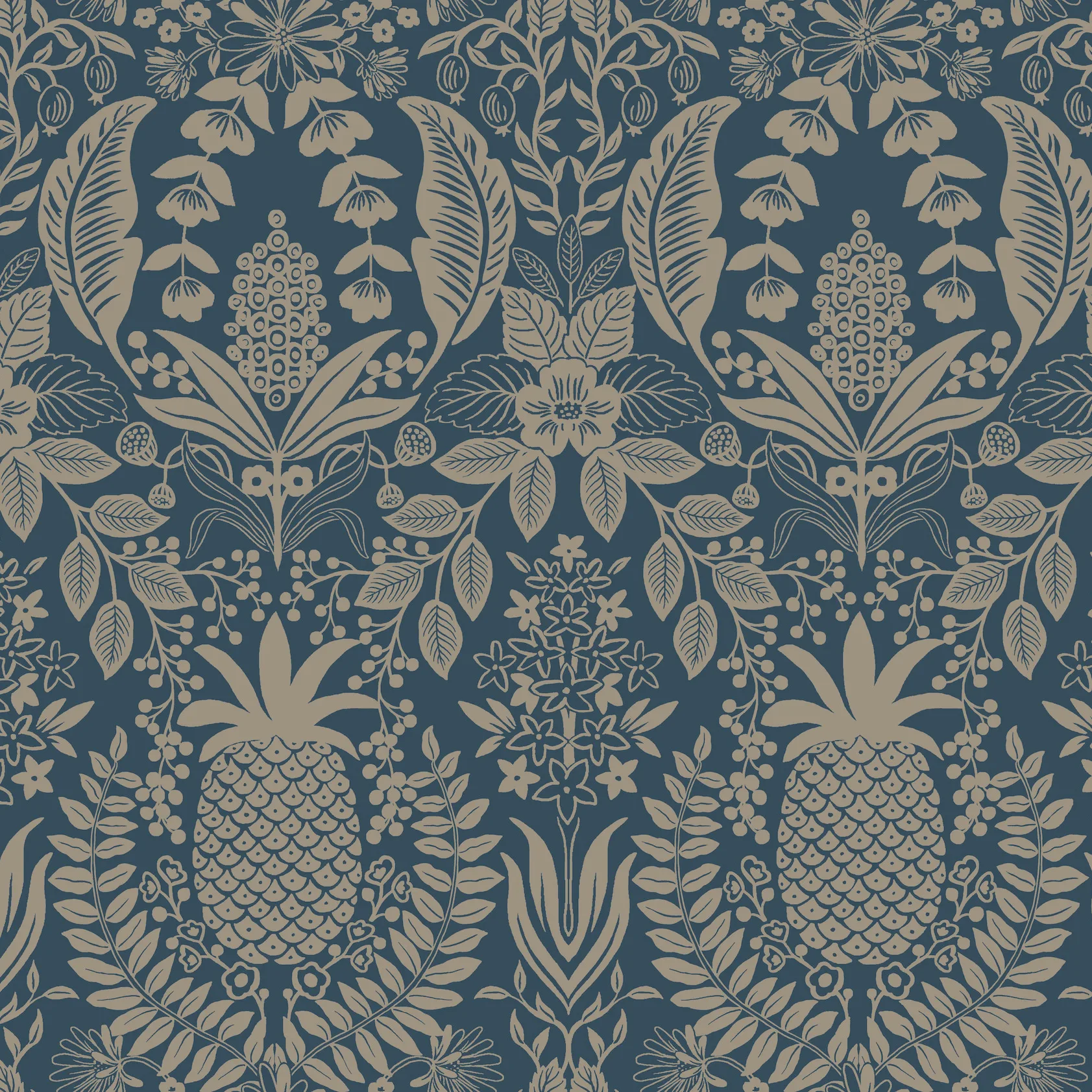 W4295.516.0 | Rifle Paper Co Third Edition W4295 – Blue & Beige