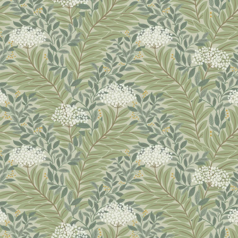 Kravet Design Rifle Paper Co Third Edition W4297 in Green & Blue (W4297.35.0)