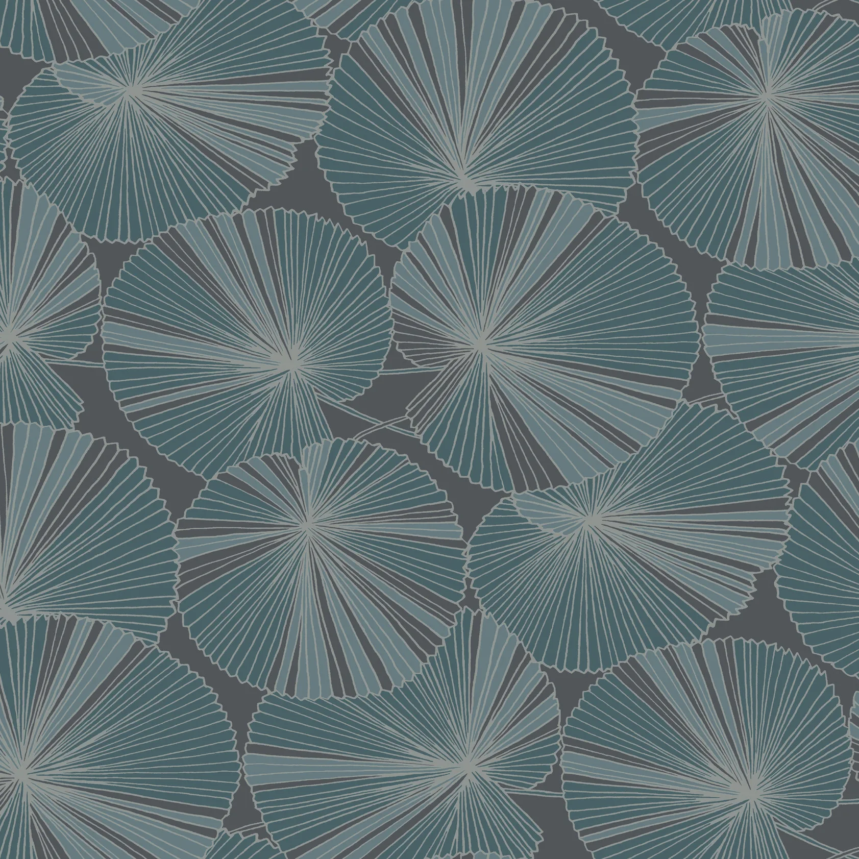 W4304.511.0 | Candice Olson Natural Discovery W4304 – Teal & Grey