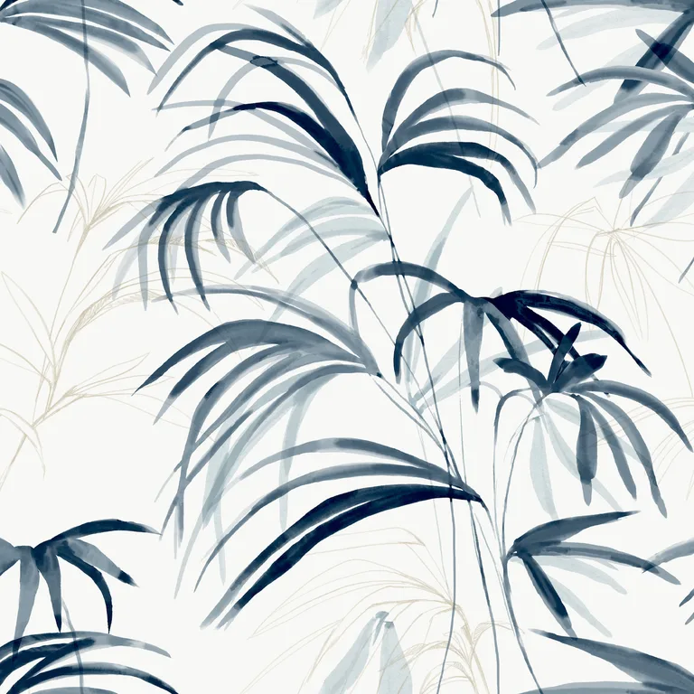 Kravet Design Candice Olson Natural Discovery W4305 in White & Indigo (W4305.51.0)