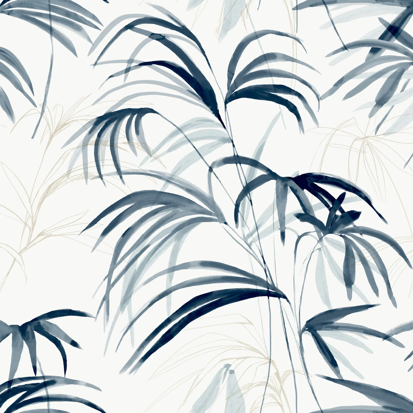 Kravet Design Candice Olson Natural Discovery W4305 in White & Indigo (W4305.51.0)