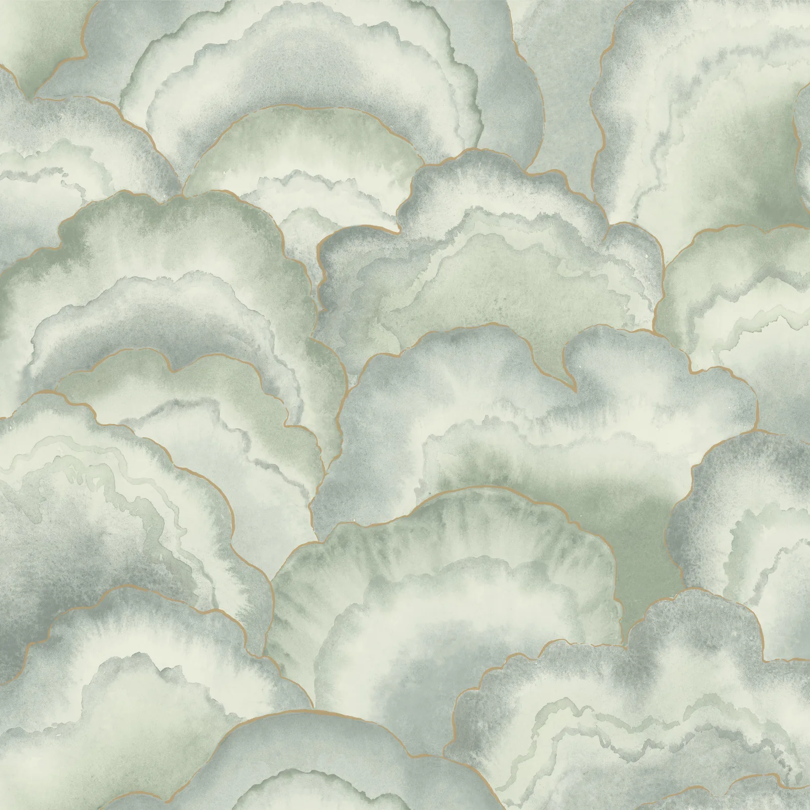 Kravet Design Candice Olson Natural Discovery W4313 in Green & Grey (W4313.3.0)