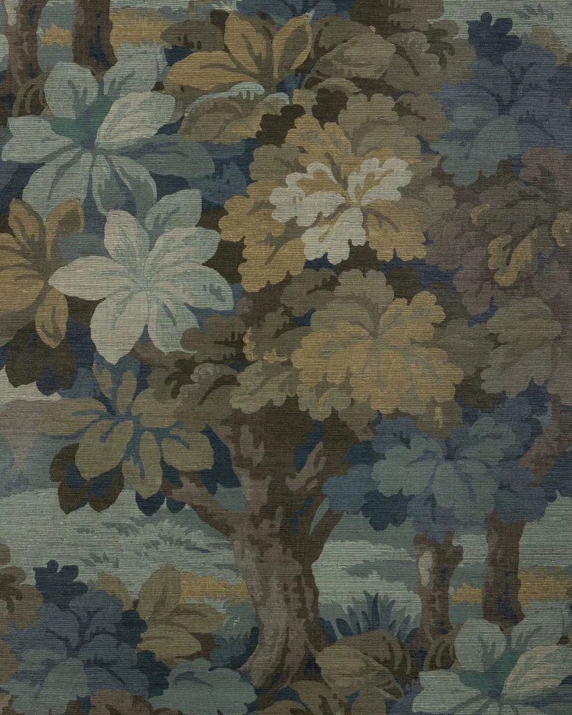 Kravet Design Decorative Vinyls W4322 in Blue & Green (W4322.530.0)