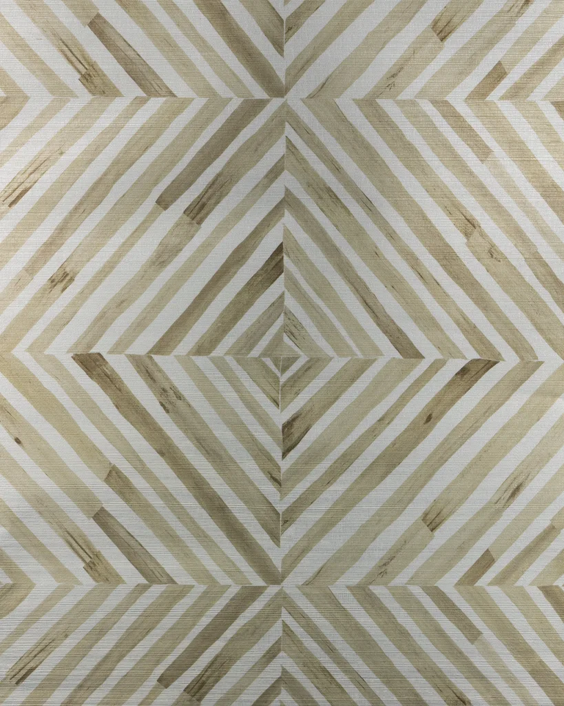 Kravet Design Modern Wallcovering W4325 in Brown & Silver (W4325.611.0)