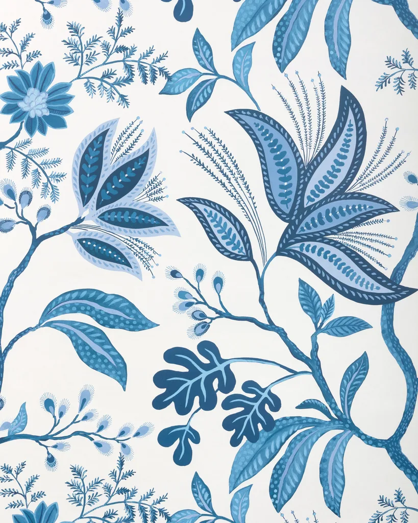 Kravet Design Studio Collection Ii W4327 in Blue & White (W4327.5.0)