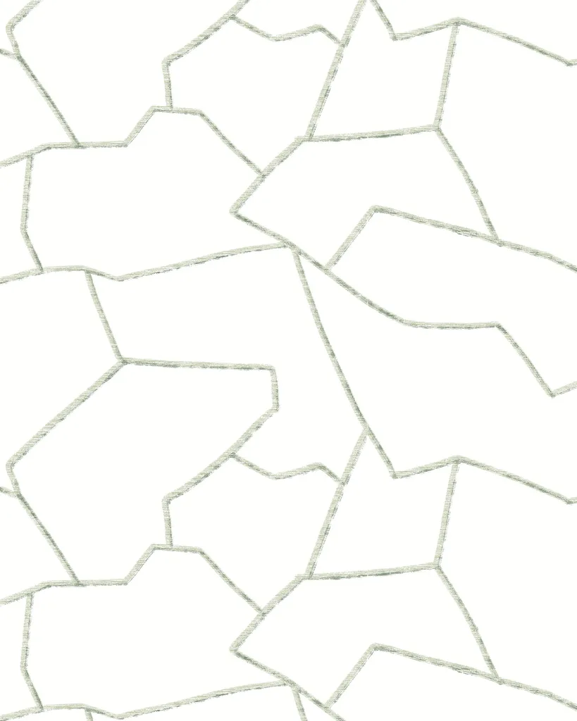 Kravet Design Montecito W4340 in Green & White (W4340.3.0)
