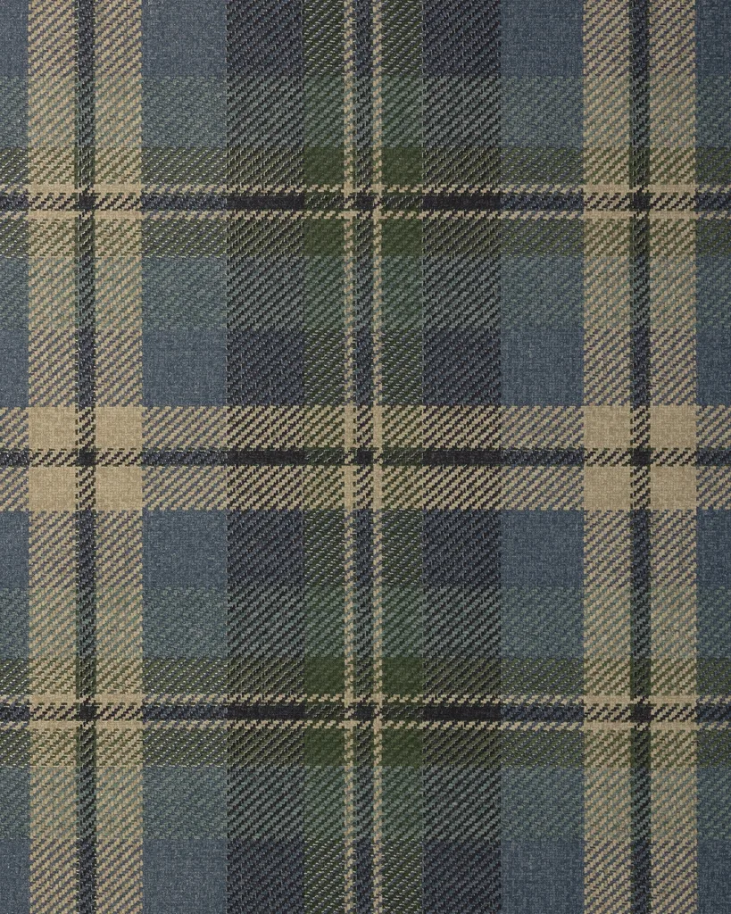 Kravet Design Club Room W4363 in Dark Blue & Green (W4363.350.0)
