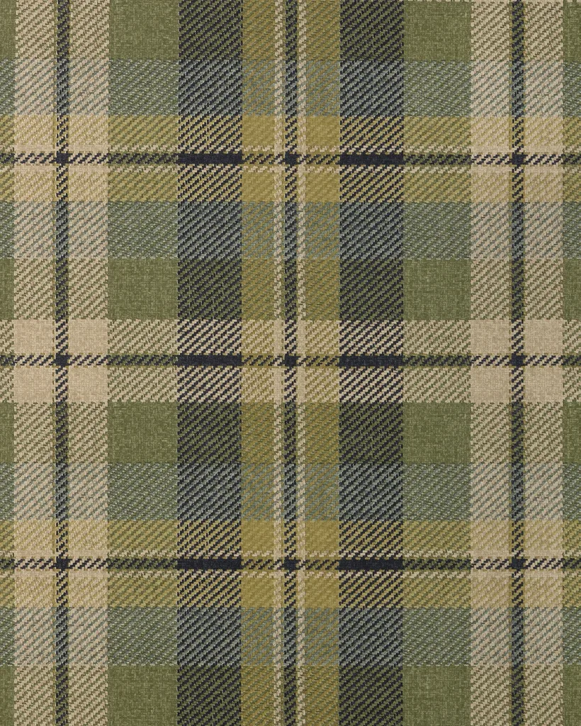 Kravet Design Club Room W4363 in Olive Green & Taupe (W4363.523.0)