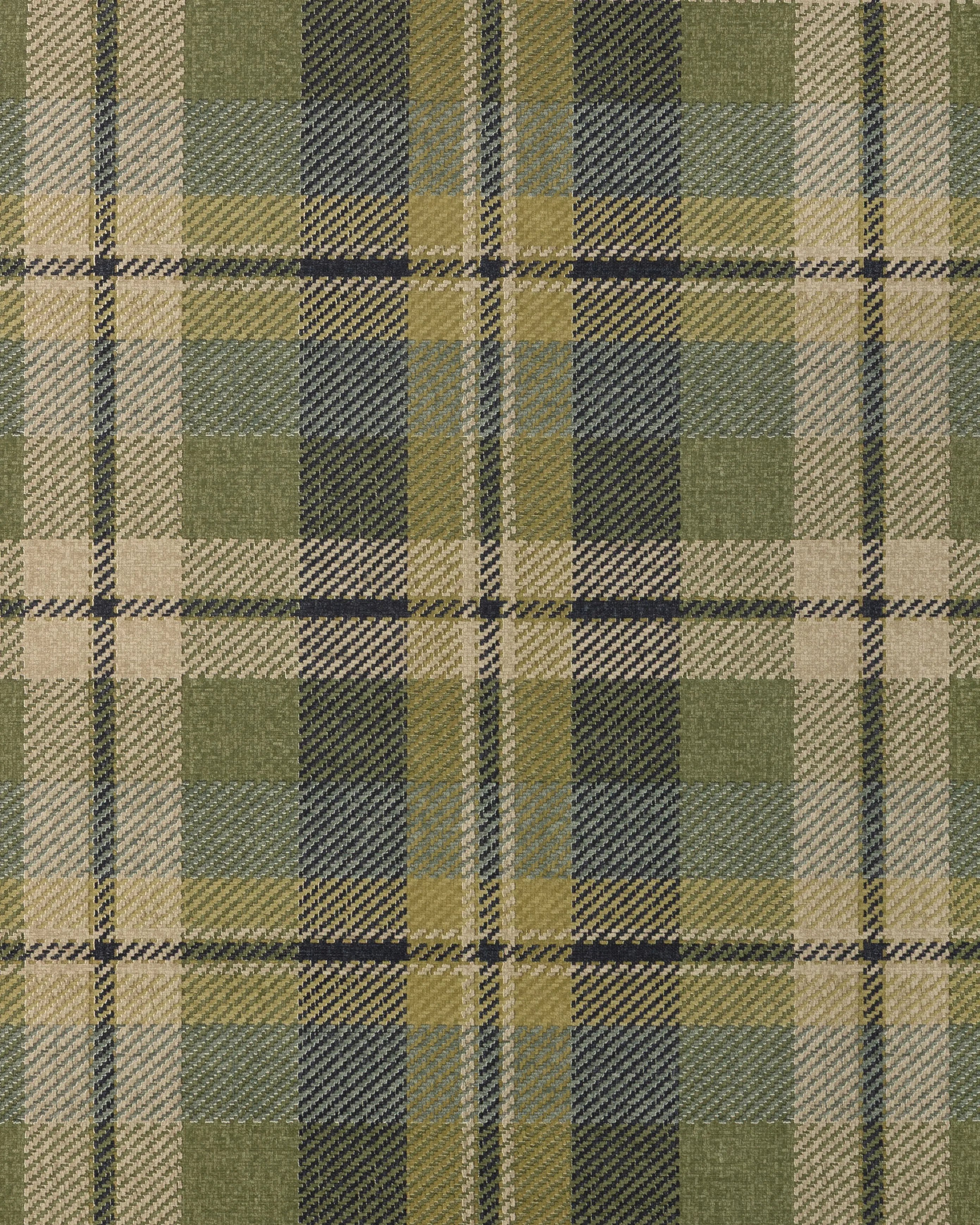 Kravet Design Club Room W4363 in Olive Green & Taupe (W4363.523.0)