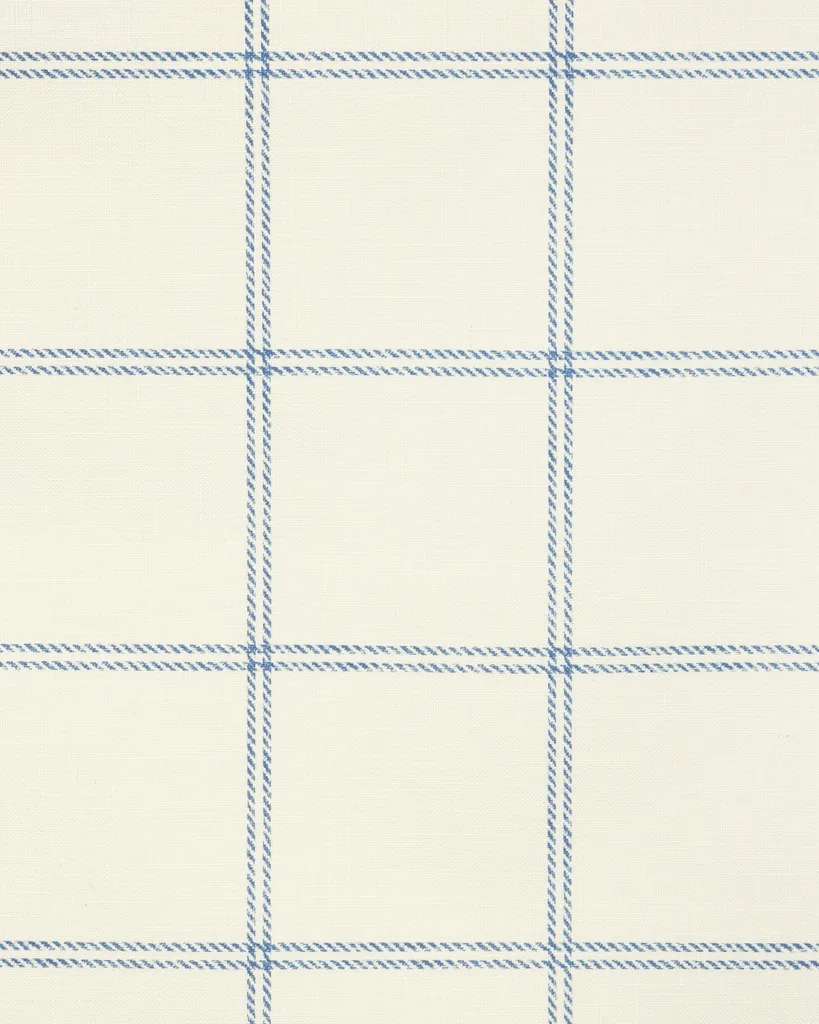 Kravet Design Club Room W4368 in Blue & White (W4368.5.0)