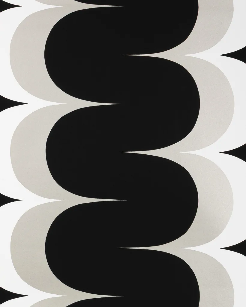 Kravet Design Modern Wallcovering W4370 in Black & Grey (W4370.811.0)